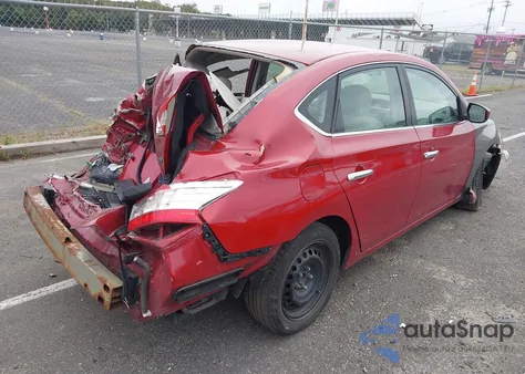 2014 Nissan Sentra S z USA, uszkodzony, nr VIN 3N1AB7AP3EL682310